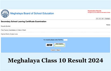 MBOSE SSLC Result 2021 Class 10, Check MBOSE Matric .